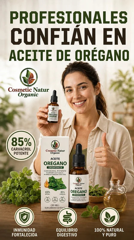 Aceite de Orégano Silvestre 85% Carvacrol